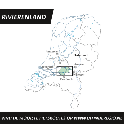 Fietskaart Rivierenland - Afbeelding 3